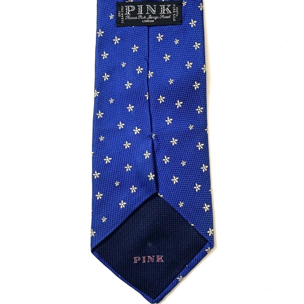 THOMAS PINK Silk Tie, blue - Picture 2 of 2